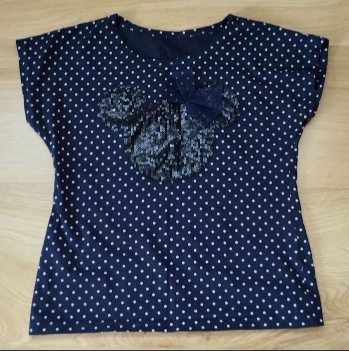 Bluzki letnie 122, 9 szt