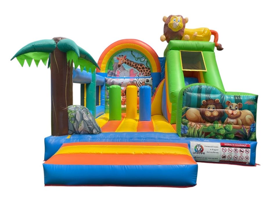 INSUFLÁVEL NOVO À VENDA – OS ANIMAIS  DA SELVA!  | lobitos.pt