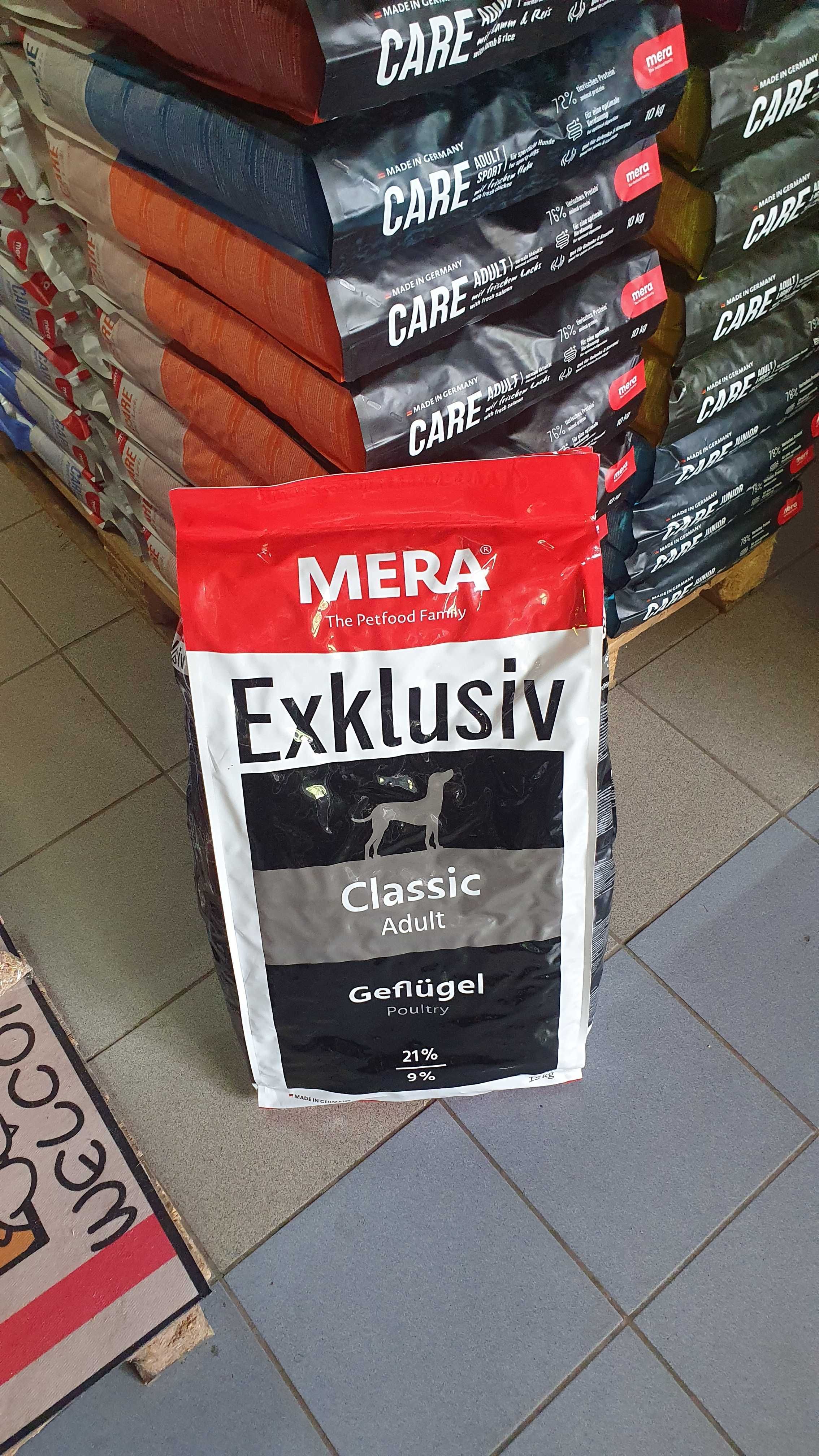 MERA Exklusiv Classic Adult 15 kg / karma dla psów dorosłych / drób