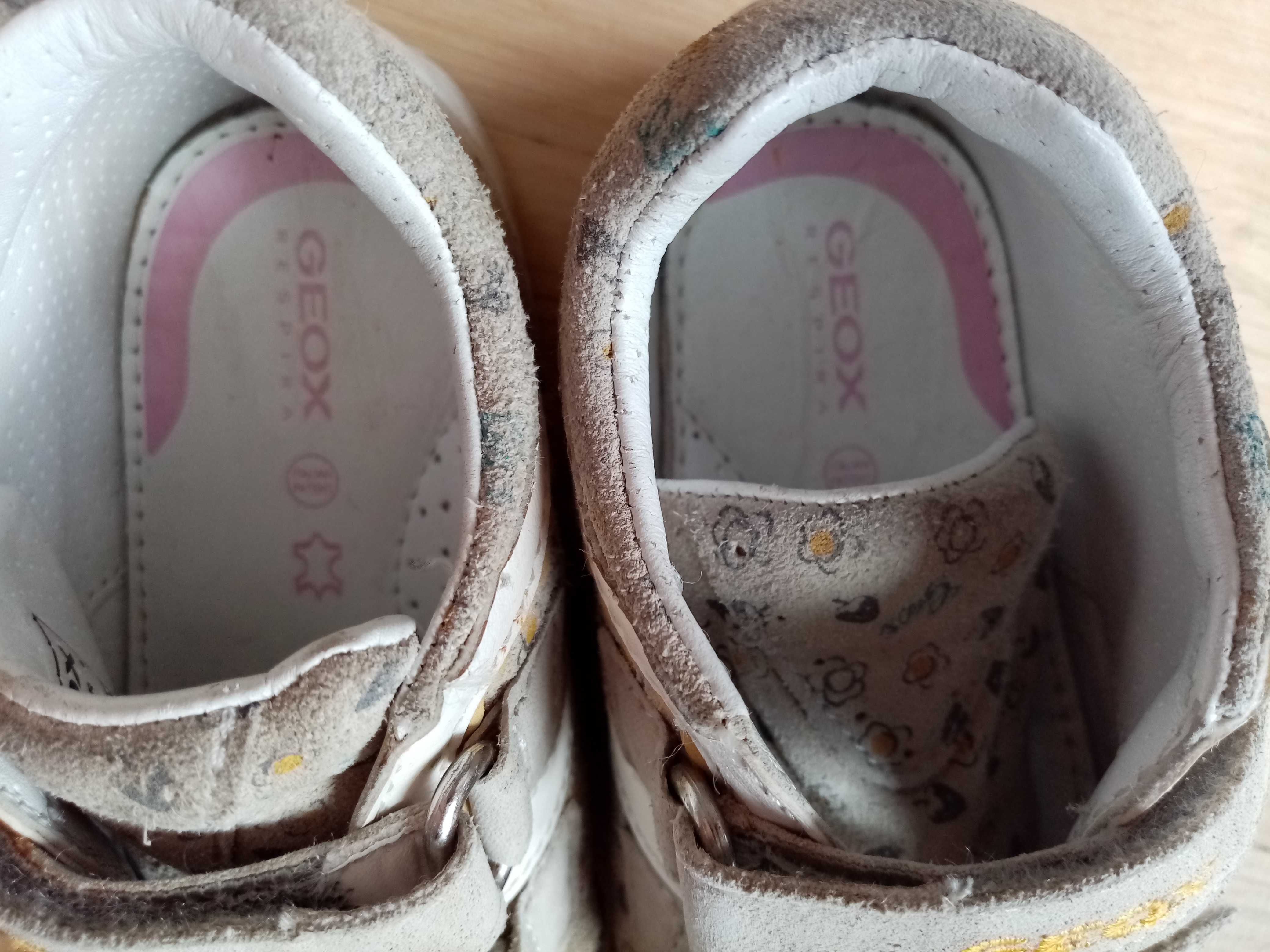 Buty skórzane Geox rozmiar 25, półbuty na wiosnę adidasy