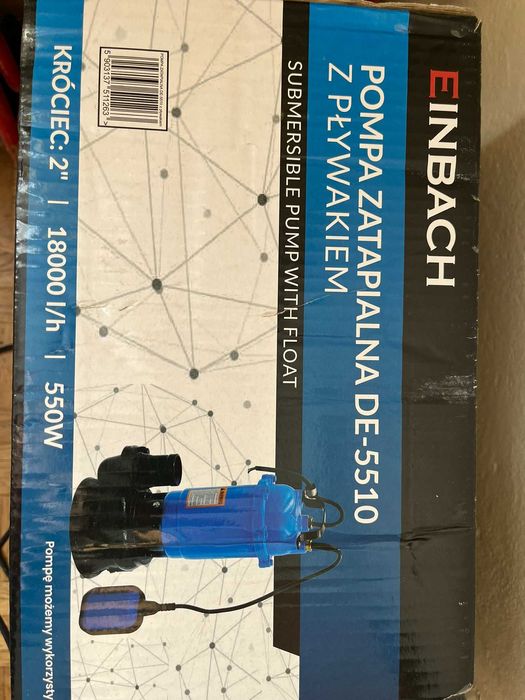 Pompa zatapialna do wody brudnej DE- 5510 Einbach