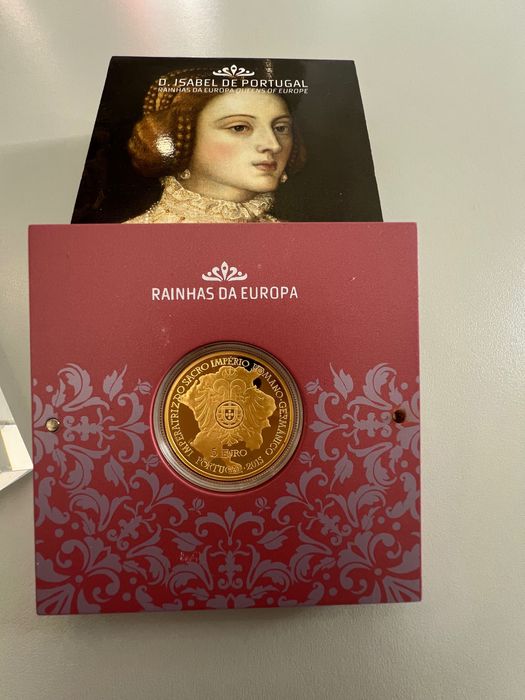Moeda ouro D.Isabel De Portugal