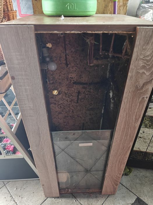 Terrarium agama wąż jaszczurka chomik