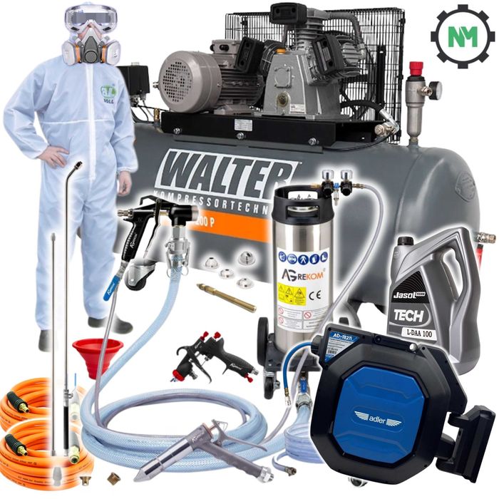 Agregat do bielenia dezynfekcji Tynków Baranka Malowania  200L