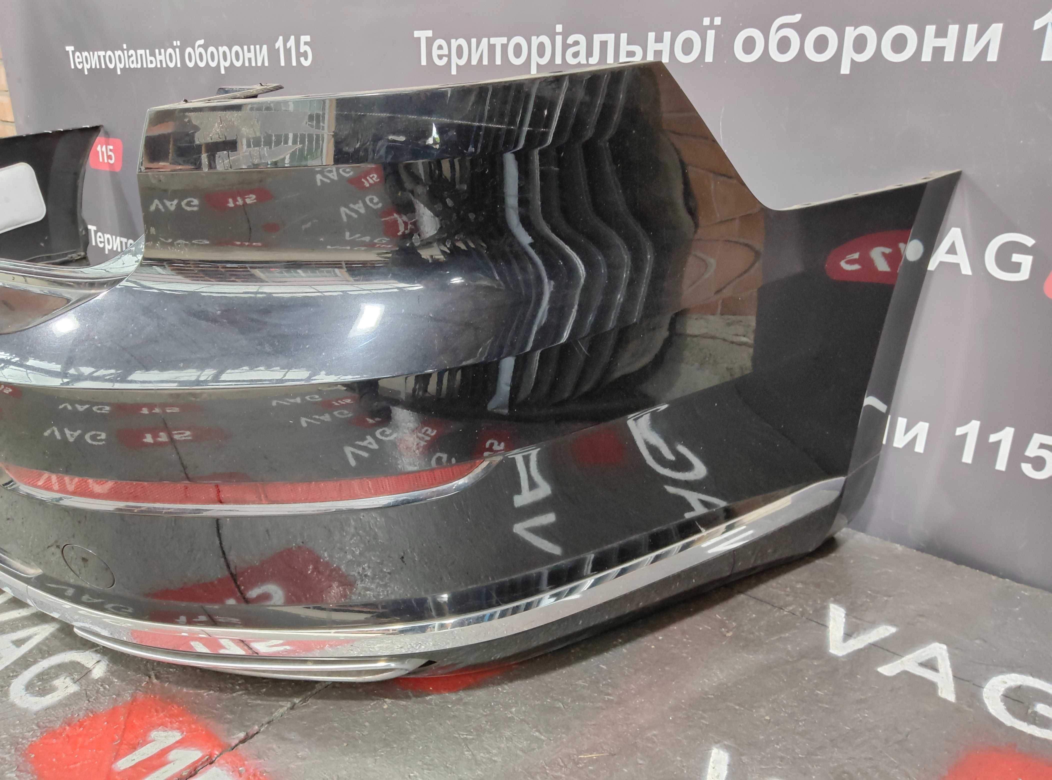 Бампер задний в сборе хром губа отражатели Volkswagen Arteon FL 2020+