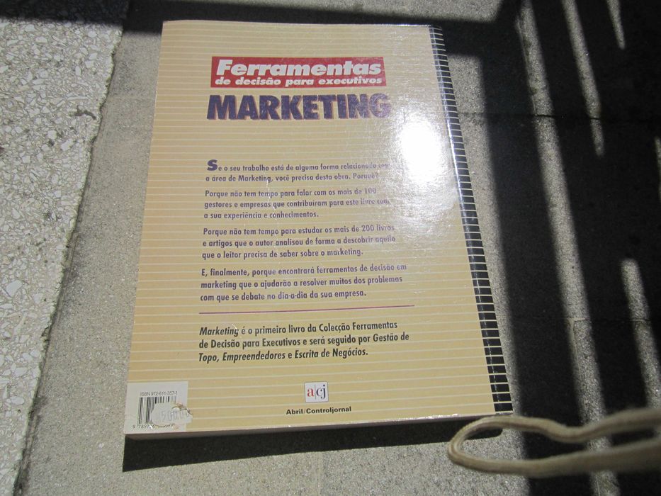 Livro Marketing Ferramentas de decisão para executivos Alexander Hiam