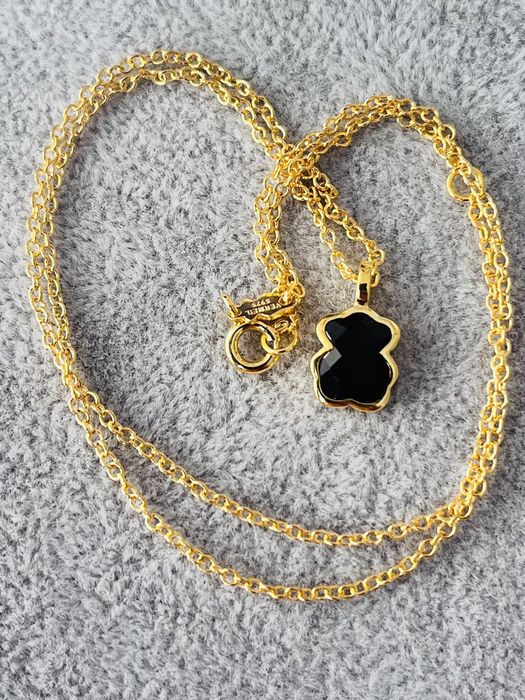 Wyprzedaz Tous color naszyjnik 45 cm mis 1 cm srebro vermeil