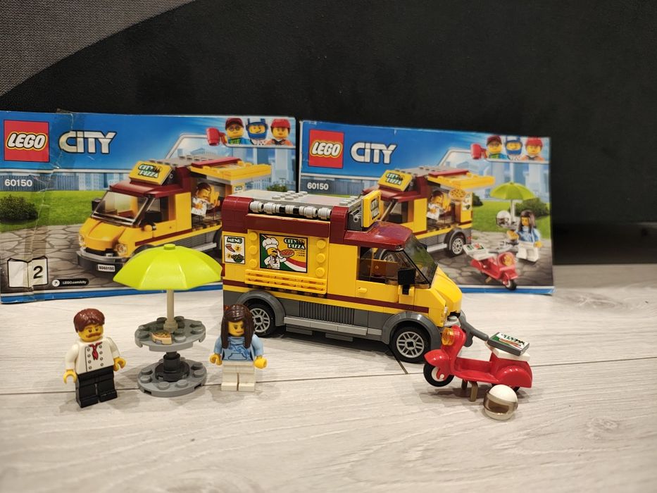 Zestaw LEGO City 60150  - Foodtruck z pizzą