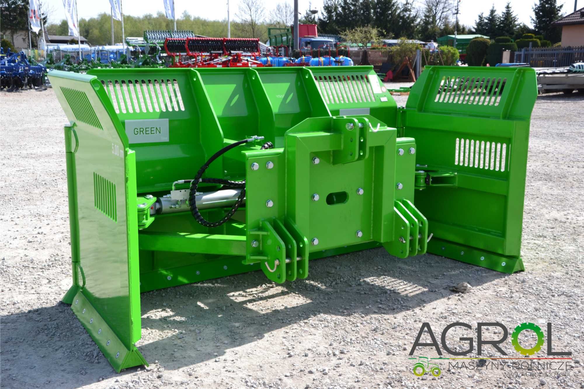 Spych do kukurydzy hydrauliczny Inter-Tech 1,4m kiszonki trawy