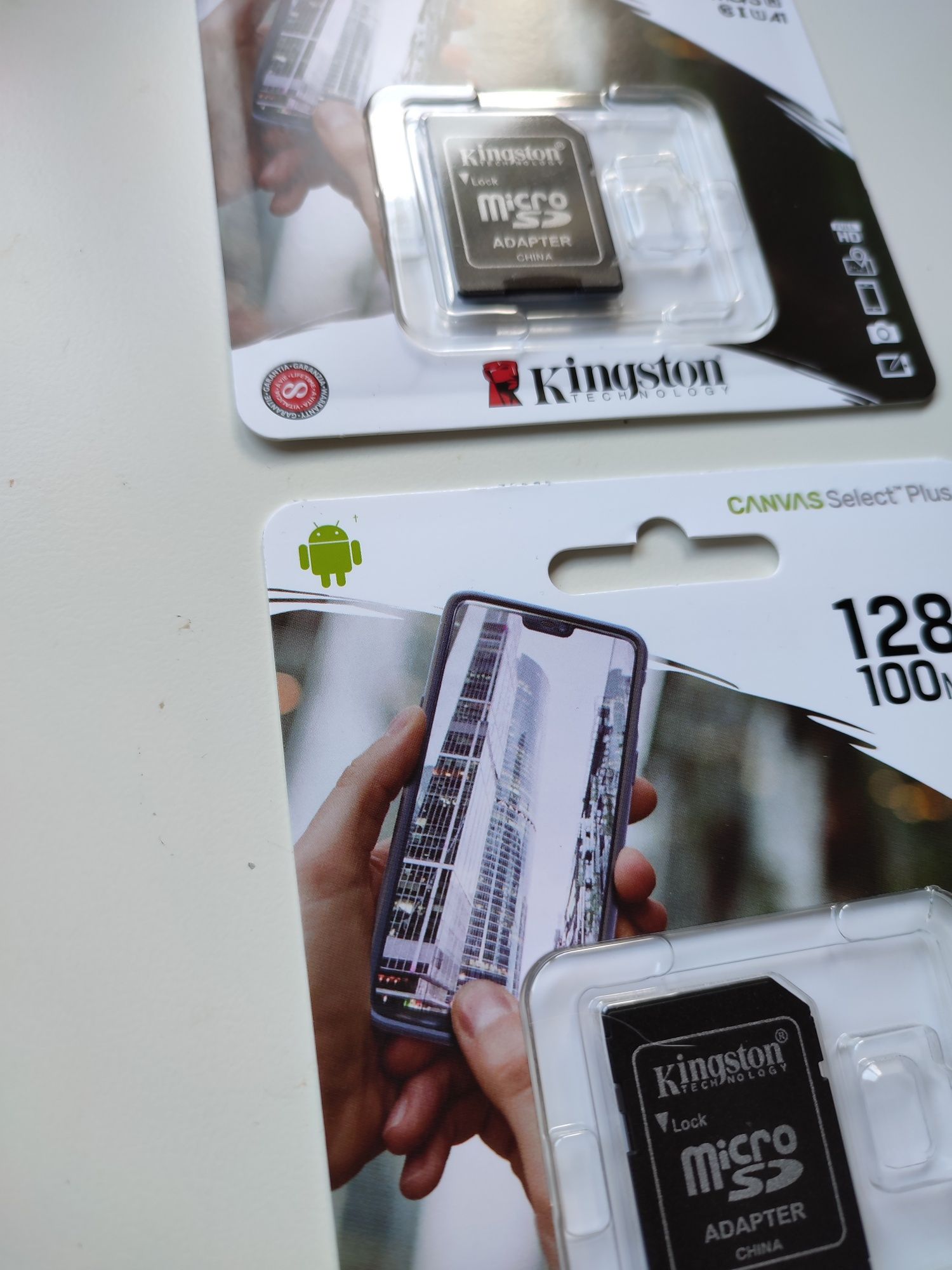 2 Adaptadores para cartão micro SD Kingston NOVOS