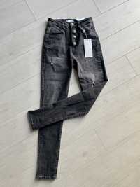 Spodnie jeansy o la voga XS nowe