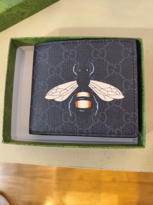 Carteira Gucci abelha negra