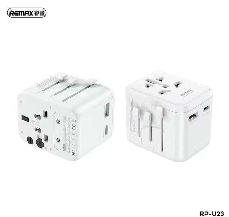 Adapter Podróżny Przejściówka Gniazda Świata PL USA UK Chiny Australia