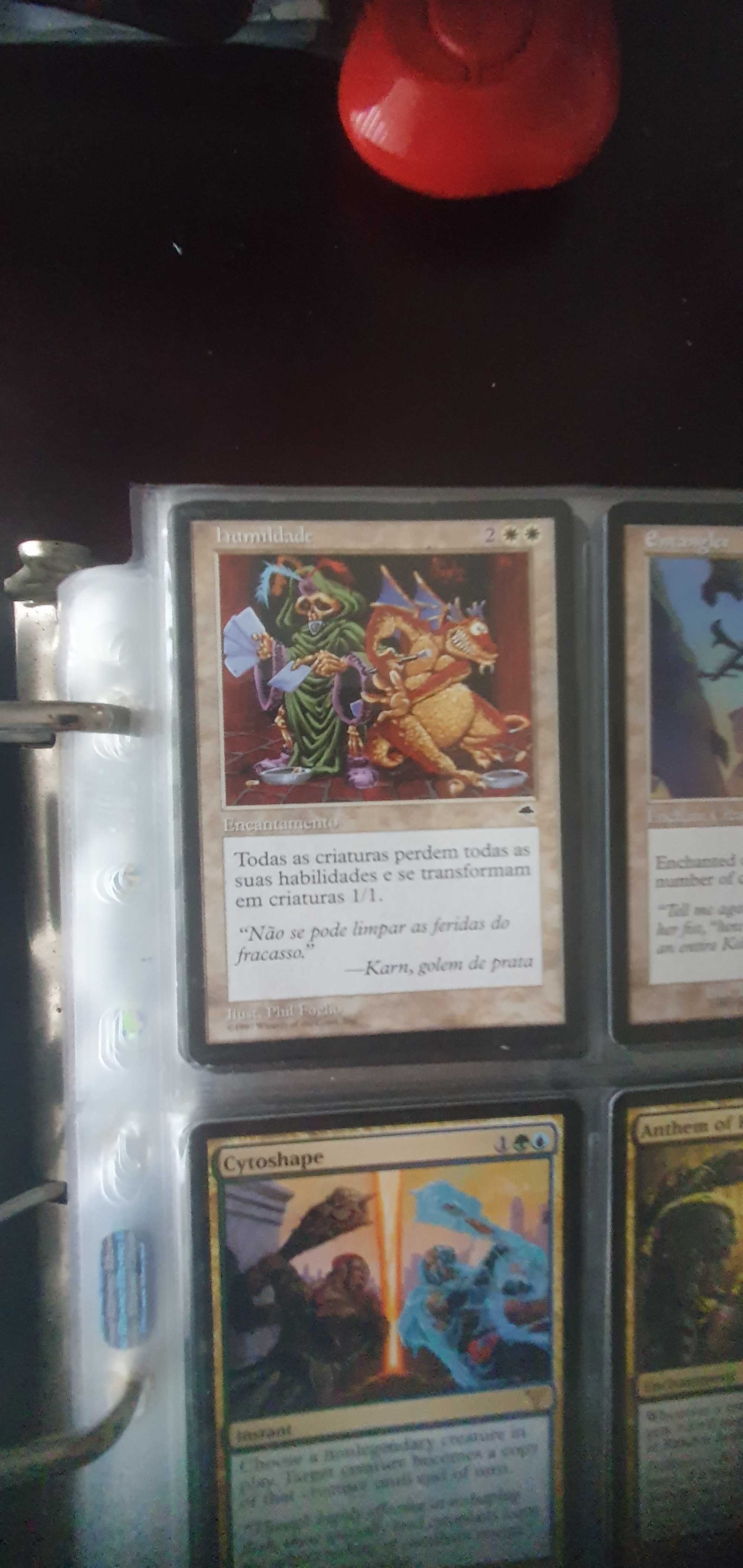 Colecao de cartas magic gathering