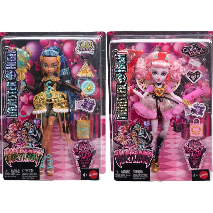 Монстер Хай Клео де Ніл Дракулаура Купідона Френкі Штейн Monster High