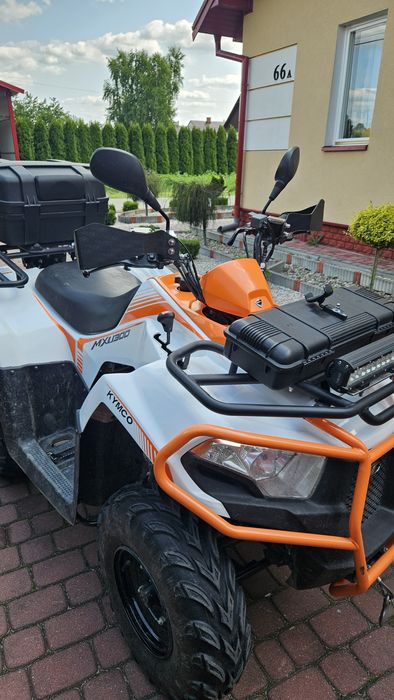Kymco  MXU 300 cf  yamaha 23% wat