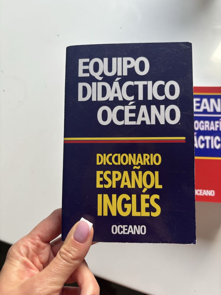 Oceano ortografia slownik hiszpansko angielski