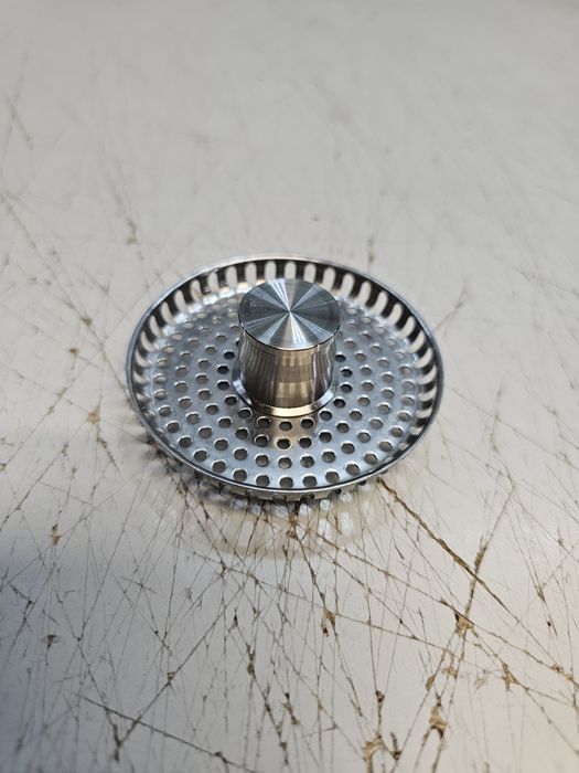 Syfon korek sitko do zlewu i umywalki 3w1, 2 sztuki