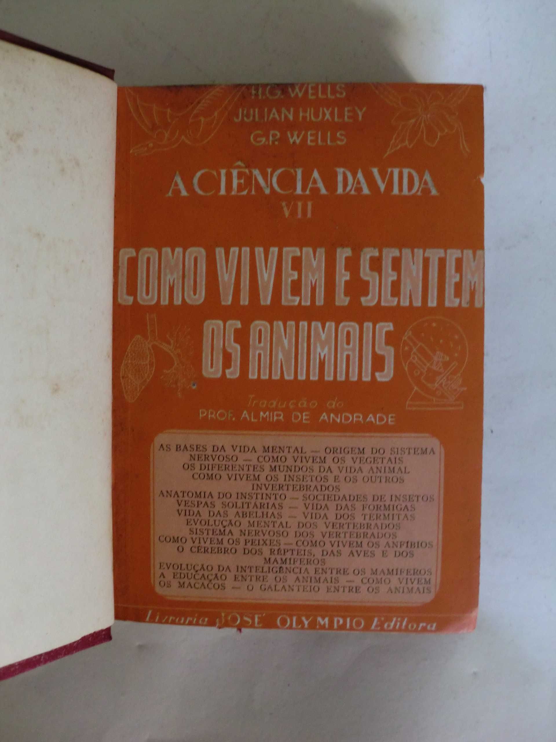 A Ciência da Vida de H. G. Wells, Julian Huxley e G. P. Wells