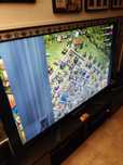 TV LG 75 polegadas - 75NANO916NA 4K 120Hz - com ecran partido