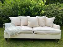 Piękna, elegancka 3 os. sofa Howard, styl Hamptons / Brighton