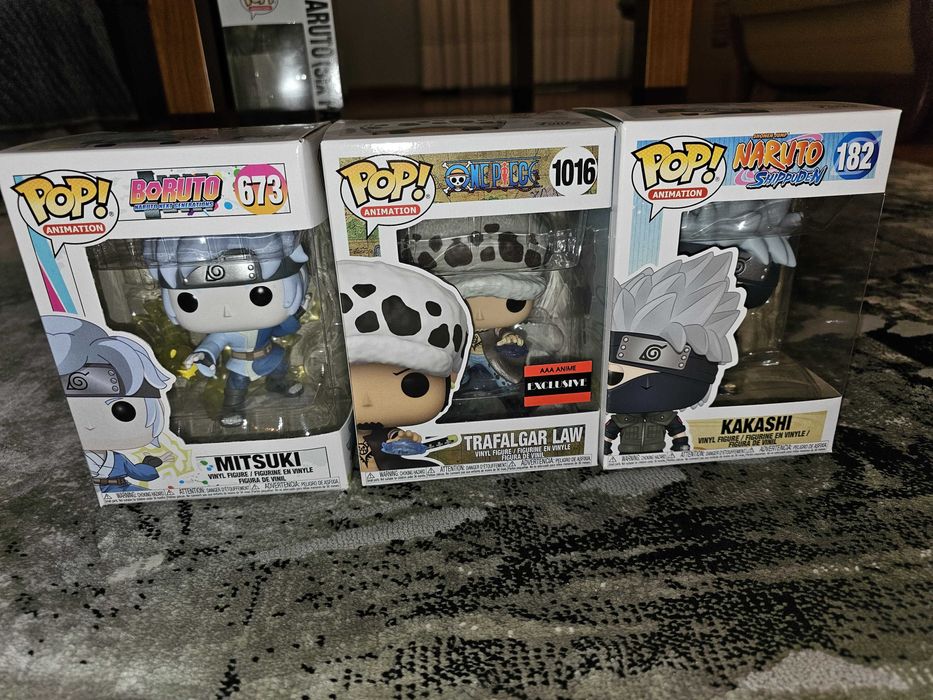 Figuras funko pop e nendoroid