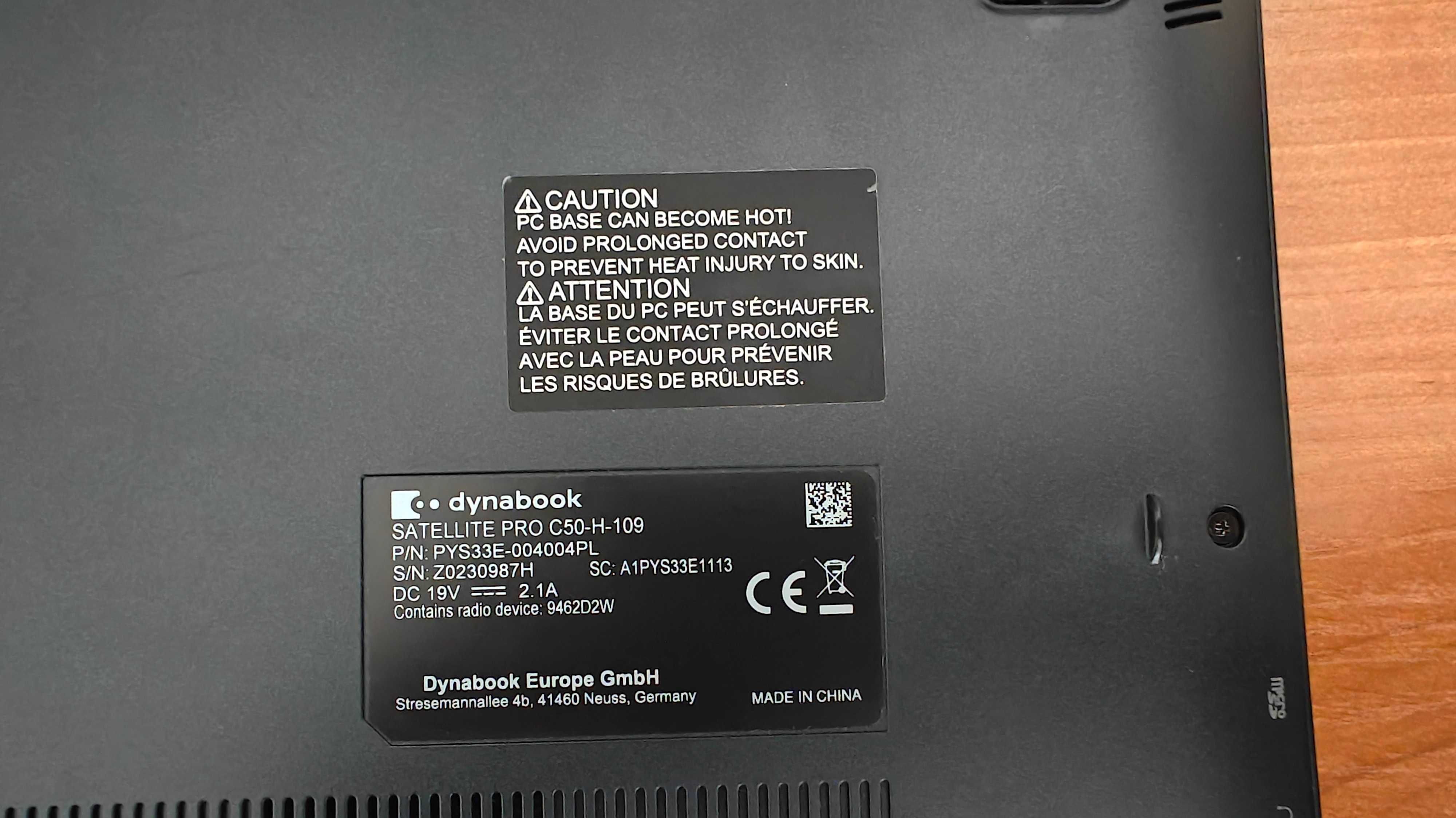 Toshiba Dynabook Satelite Pro C50 i5-10th 16/256