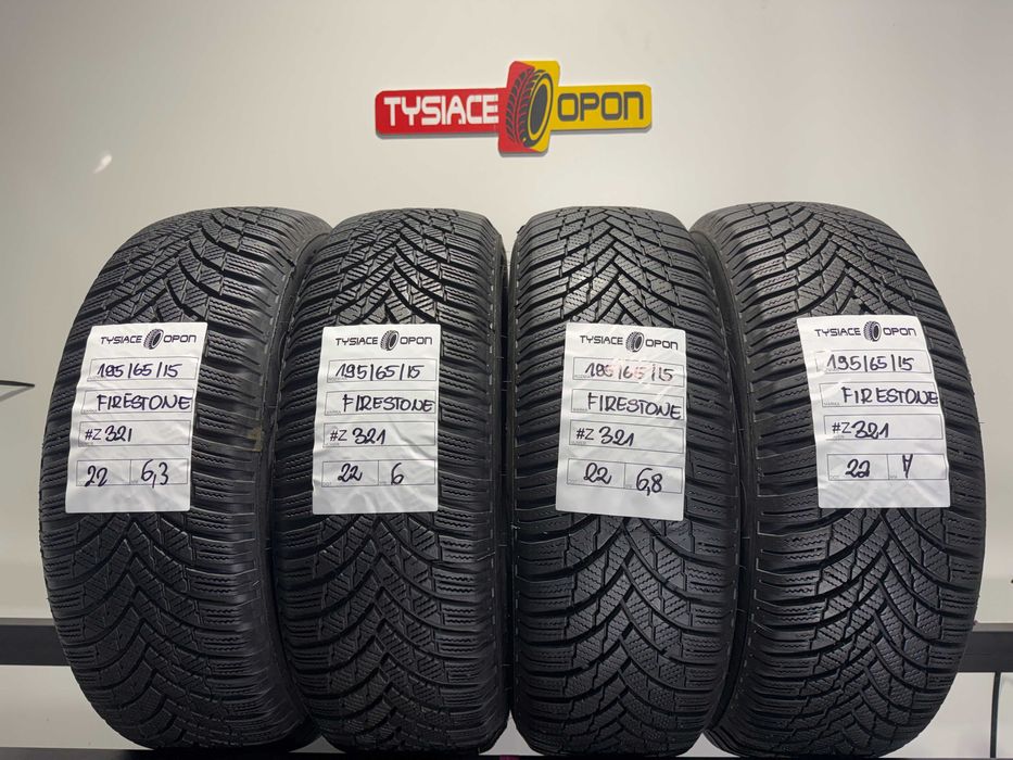 Opony Zimowe 195/65/15 Firestone WinterHawk4 Komplet #321