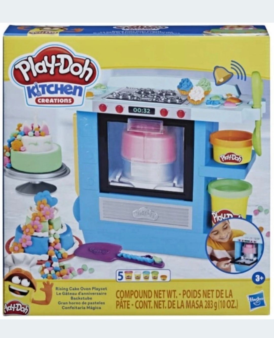 Play-Doh Ciastolina Torty Piekarnik + Akcesoria F1321