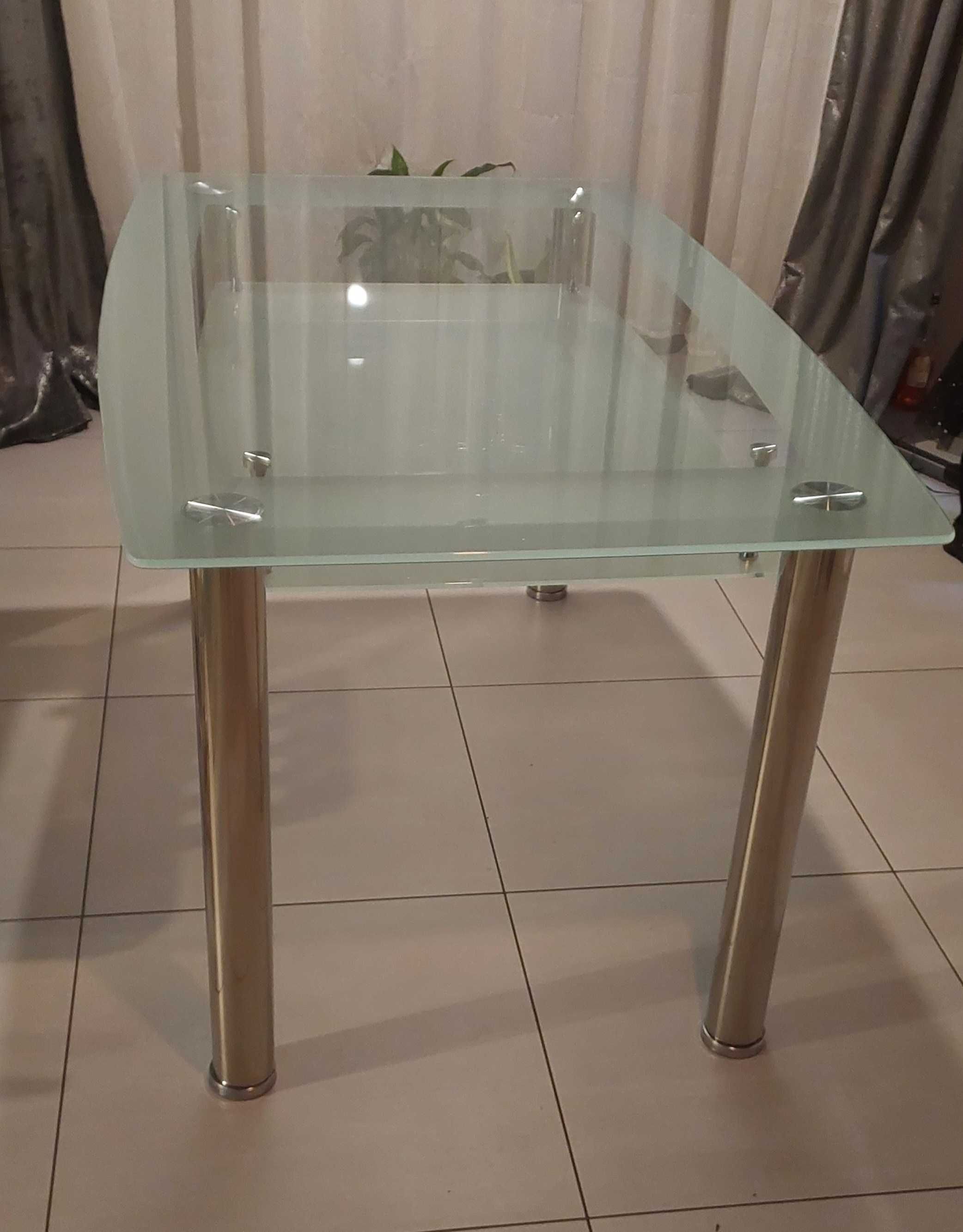 Stół prostokątny Halmar Cristal 150 x 90 x 77cm metal