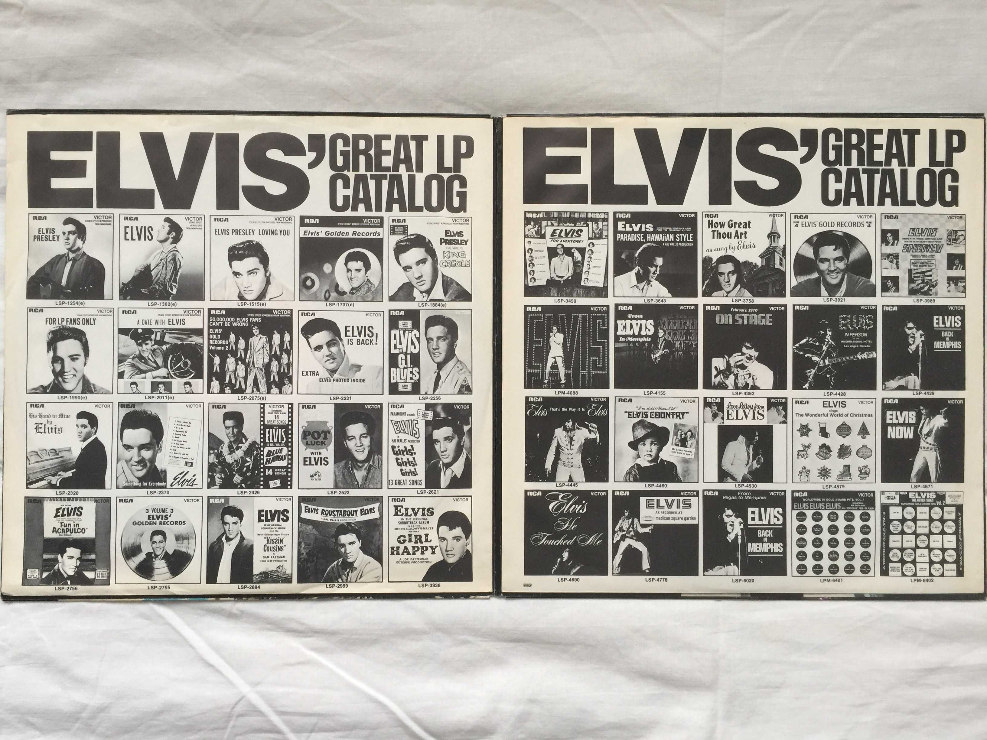 Elvis PRESLEY In Concert CBS-TV 1977 RCA 1-st Press 2 Winyle