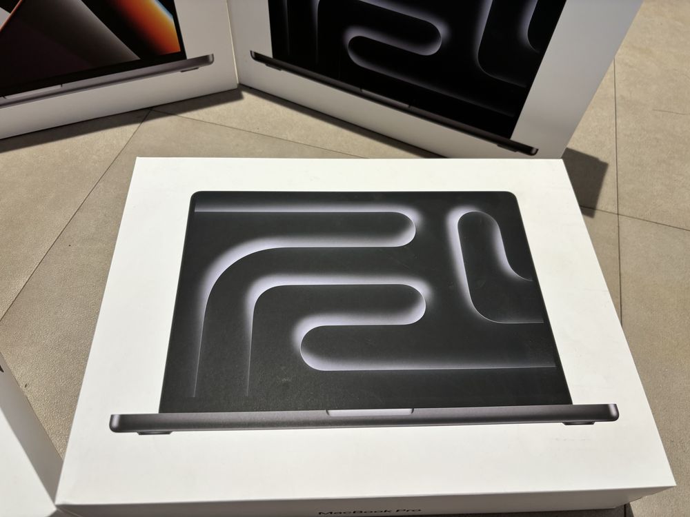Caixas Macbook Pro