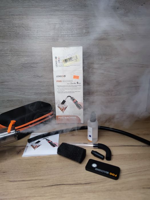 Генератор диму для фотосесії LENSGO Smoke S Mini