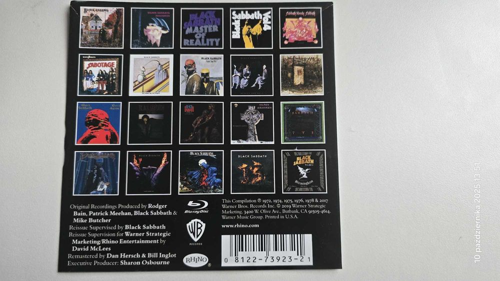Black Sabbath - Black Box (1970/2017) (22 CD i 1 BD)  używany