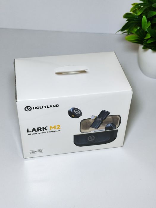 Мікрофон Hollyland Lark M2 / петличный микрофон для телефона