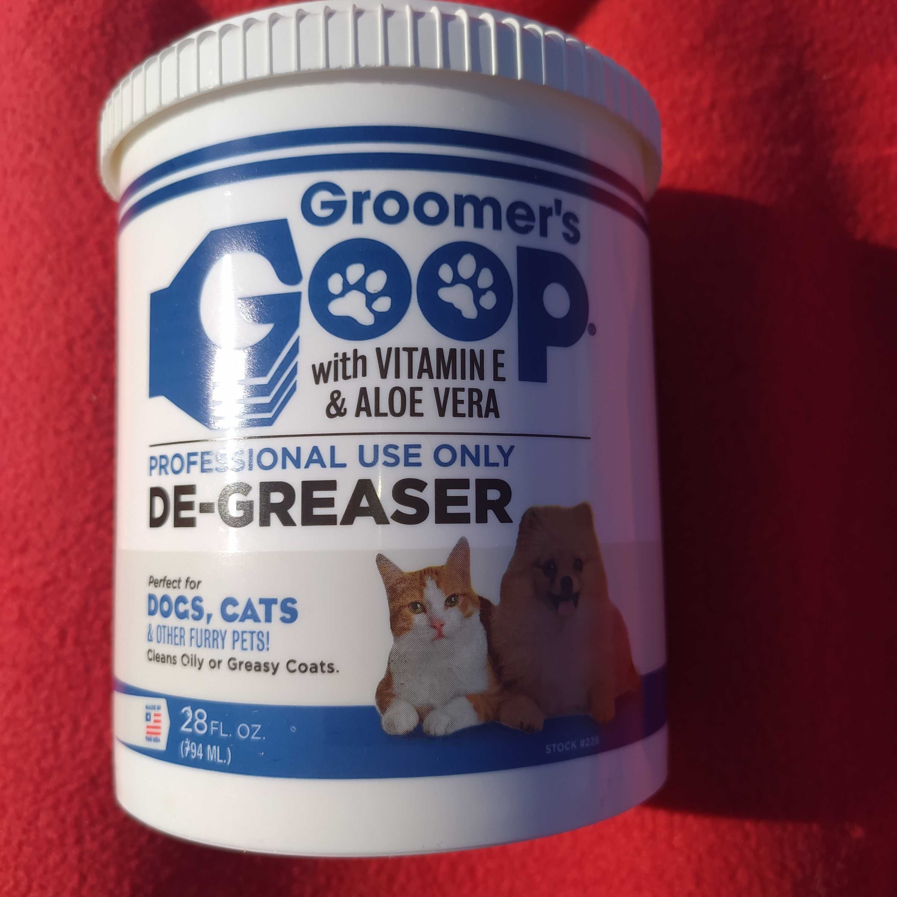 Groomers Goop обезжиривающая паста для ухода за шерстью животных 794 г