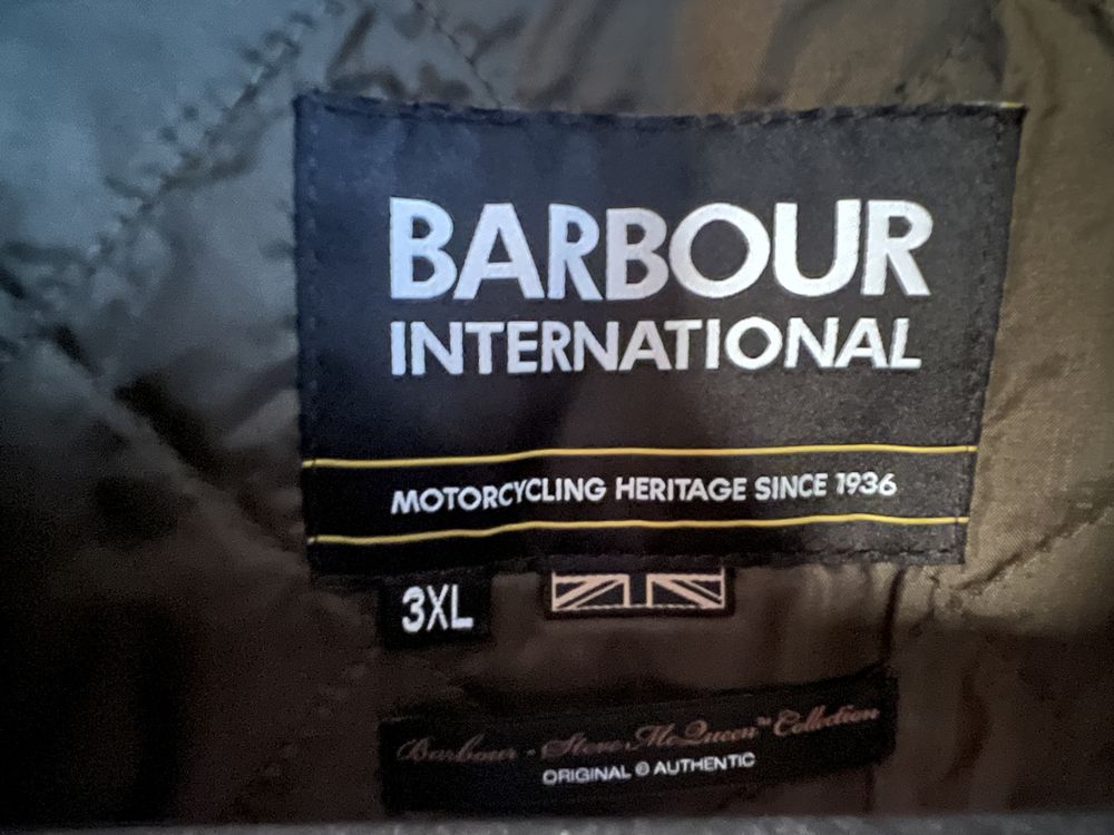 Barbour International Merchant Wax Jacket XXXL 3XL Nowa