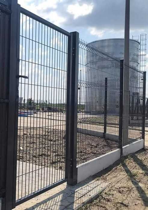 Panel Ogrodzeniowy 3D 153cm FI4 Materiał Montaż Brama Furtka