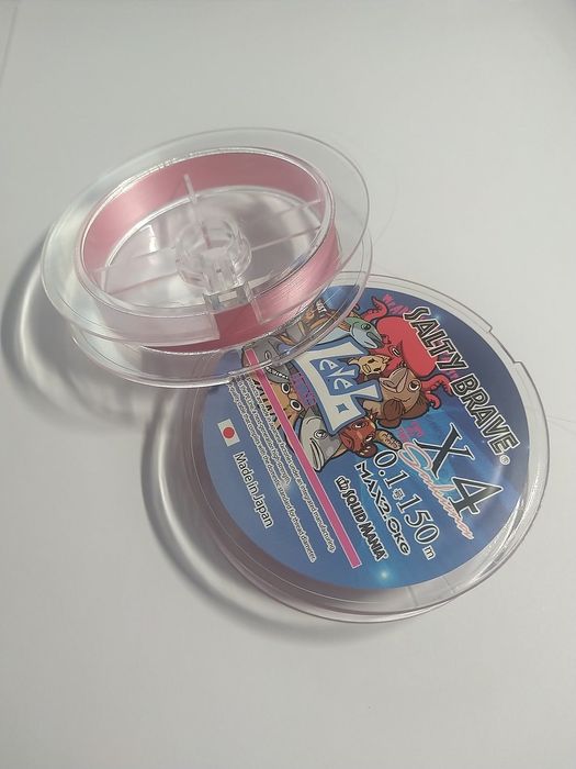 Шнур Squid Mania Salty Brave Ajing PE Premium 4 #0.1 , #0.15