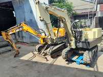 Minikoparka nissan-hanix N-120 nie jcb yanmar bobcat neuson