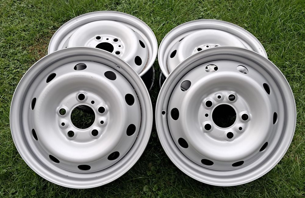 Komplet felg stalowych demo 5x118 71.1  Ducato Boxer Jumper