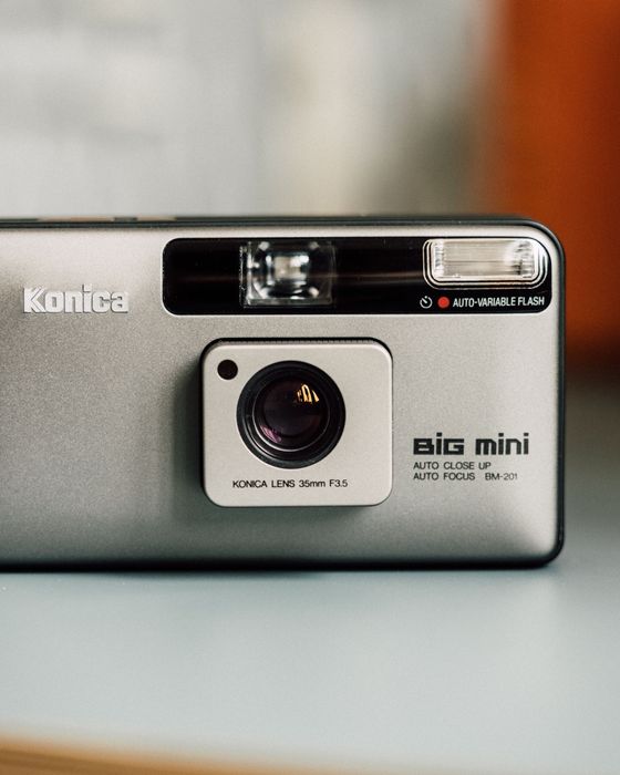 Konica Big Mini - kultowy analog w idealnym stanie