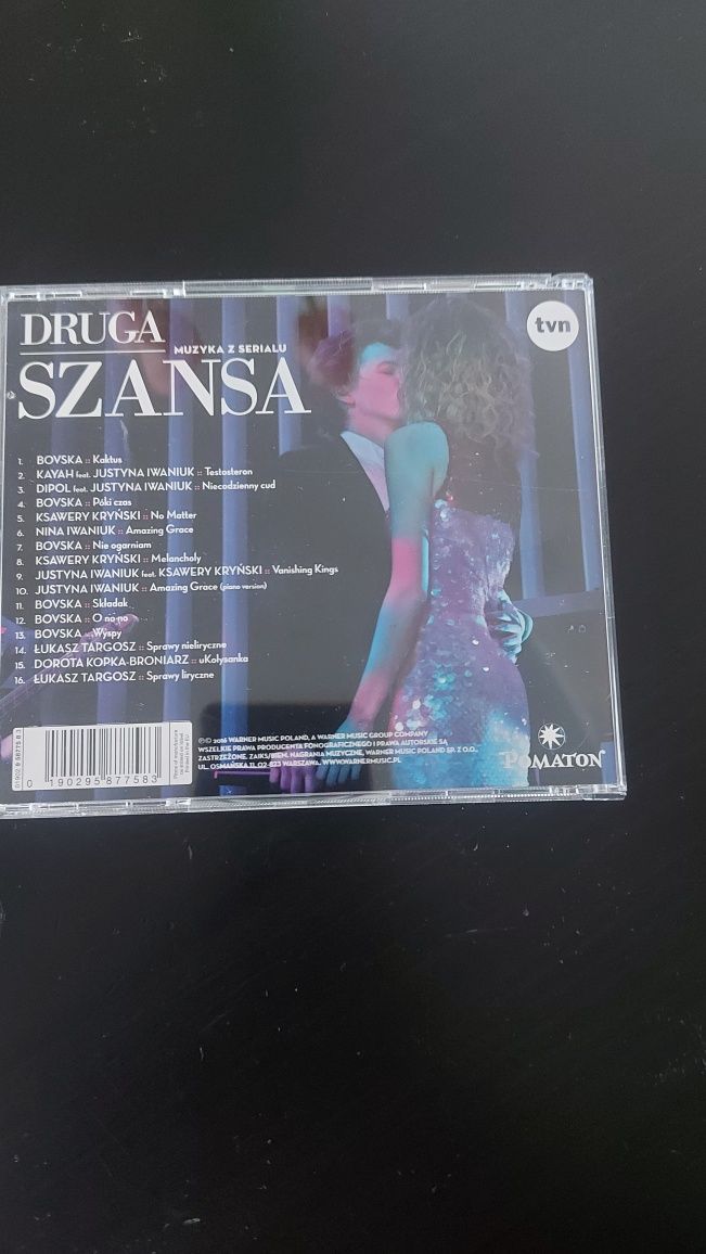 Płyta CD z muzyką - serial Druga Szansa