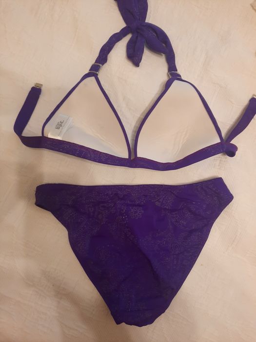 Купальник роздільний жіночій. Фіолетовий. Розмір 46-48.