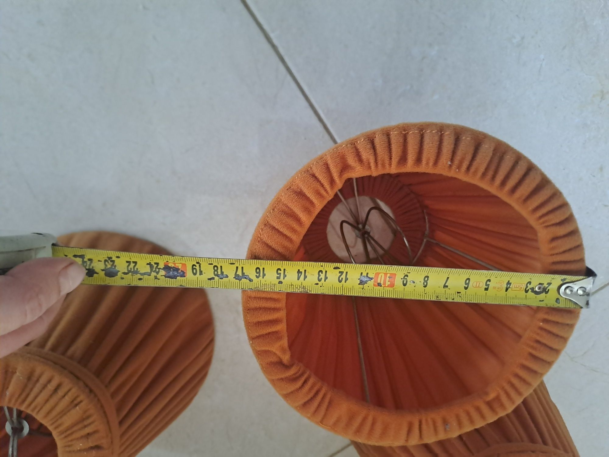 Abażur klosz do lampki PRL kinkiet