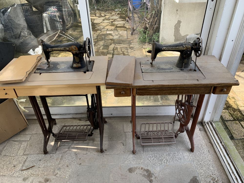 2 maquinas de costura SINGER