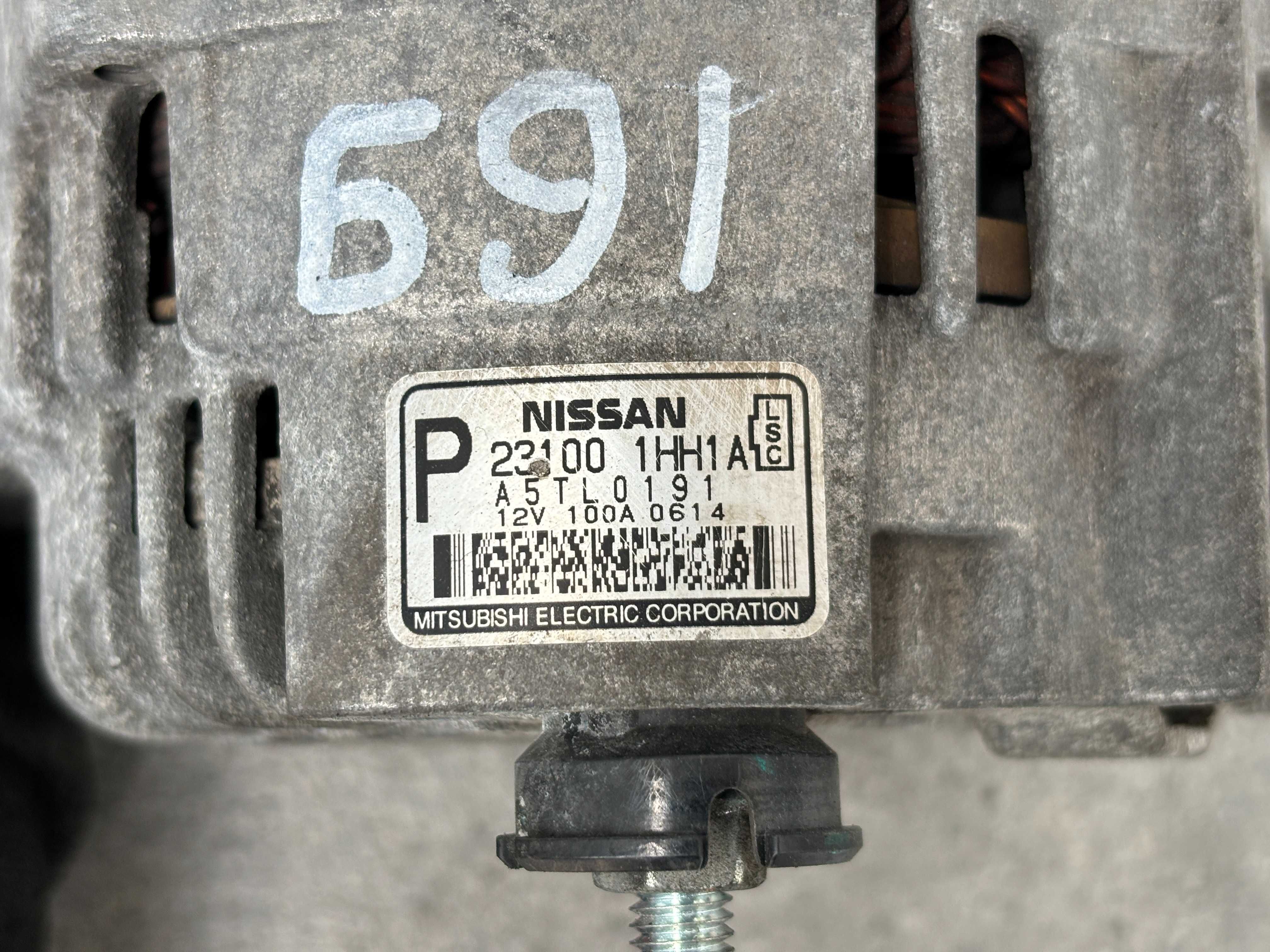 Генератор Nissan Micra K13 1.2