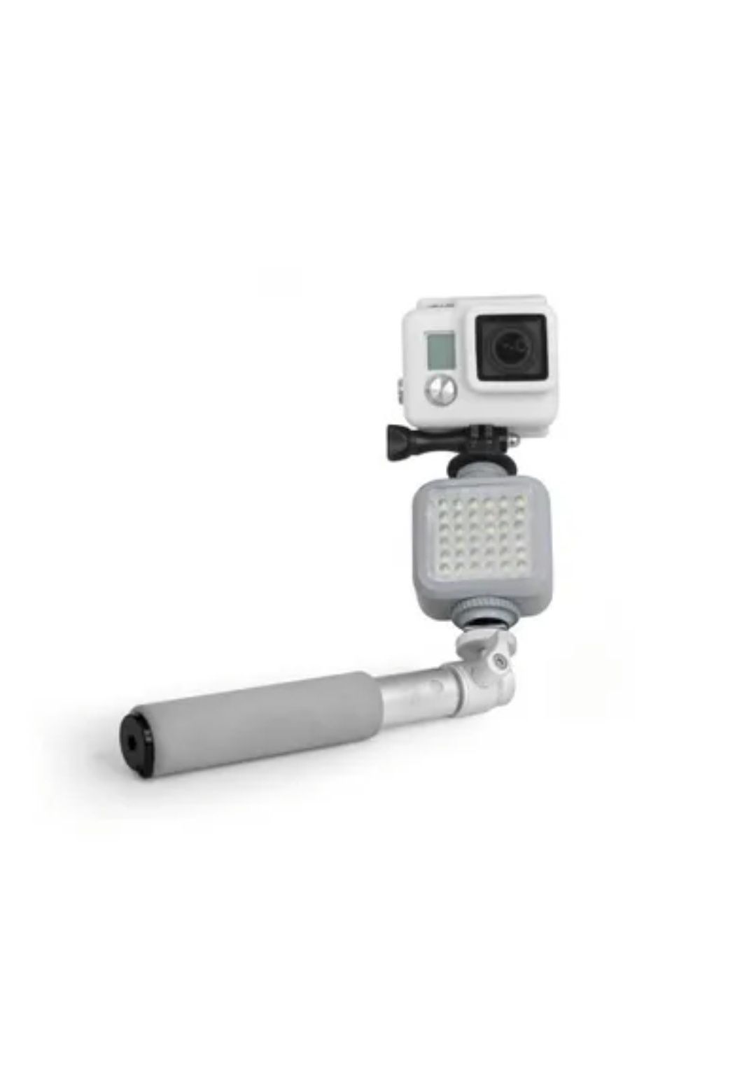 Projetor Flash XSORIES com Selfie Stick Combo - Silver Grey
