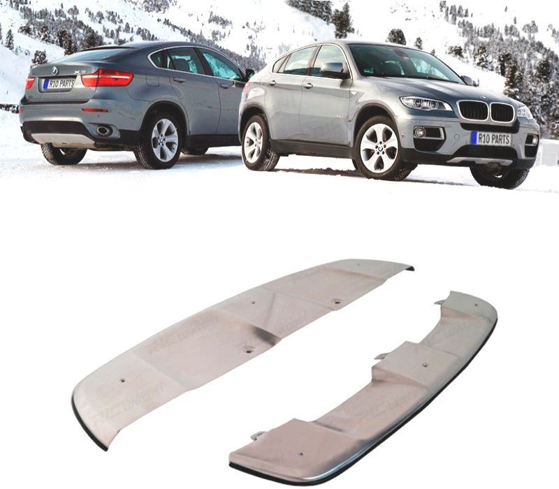 SPOILER FRONTAL E DIFUSOR TRASEIRO PARA-CHOQUES BMW X6 E71 08-14