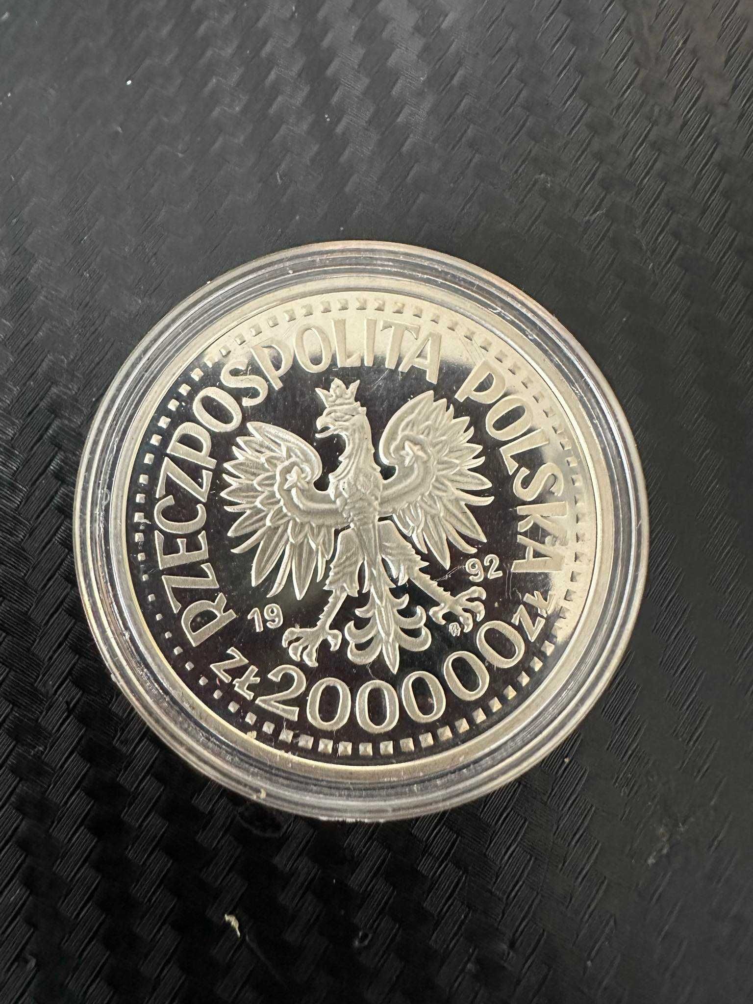 Moneta srebrna 200 000 zł Stanisław Staszic-1992 r.